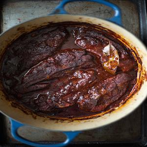 Ancho Chile Braised Country Style Pork Ribs_image