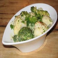 Broccoli and Cauliflower in Mustard Sauce image