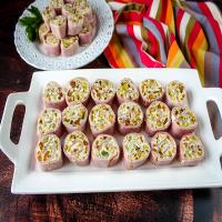 Ham & Pistachio Roll-Ups image