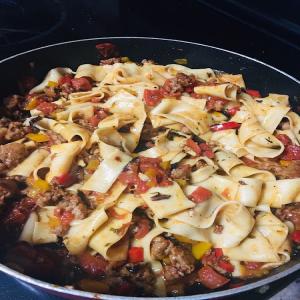 Italian Drunken Noodles Recipe_image