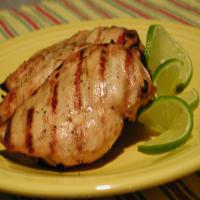 Spicy Lime Marinated Grilled Chicken Breasts image