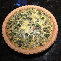 Easy Spinach and Mushroom Quiche image