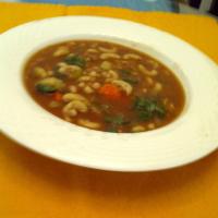 Hearty Vegan Navy Bean Soup_image
