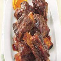 Slow-Cooker Plum Barbecue Short Ribs image