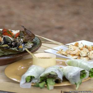 Su-Mei's Grilled Seafood Wrapped in Banana Leaves image