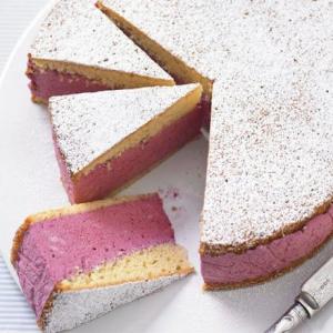 Iced berry mousse cake_image