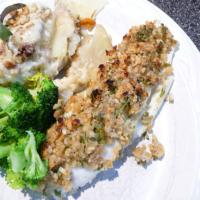 Baked Herb and Macadamia Crusted Fish_image