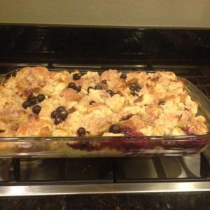 Beth's Blueberry Bread Pudding_image