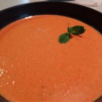 Feta Cheese and Roasted Red Pepper Soup_image