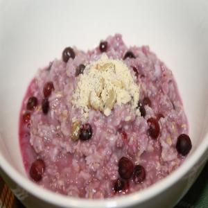 Creamy Blueberry Porridge image