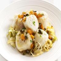 Scallops with Cabbage and Capers image