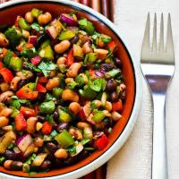 Southwestern Corn & Black Eyed Pea Salad Recipe - (4.6/5) image