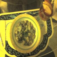 Herb Gnocchi W/ Mushroom Cream Sauce_image