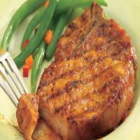 Glazed Sweet and Sour Grilled Pork Chops image