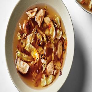 Chicken Soup with Charred Cabbage Recipe_image