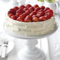 Strawberry Walnut Torte image