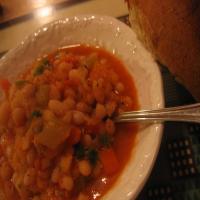 White Bean & Garlic Stew image