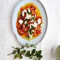 Orzo Pasta, Spicy Tomato Sauce & Feta from the Ducksoup Cook_image