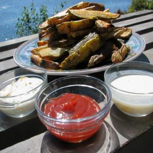 Baked Pommes Frites(Potatoes) and Kid-Friendly Dipping Sauces_image