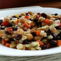 Black Bean and Garbanzo Salad_image