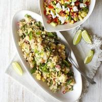 Summer fruit quinoa salad image