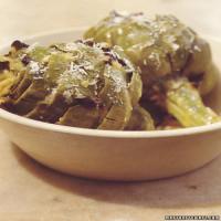 Artichokes with Olives and Parmesan_image