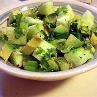 Tangy Cucumber and Avocado Salad_image