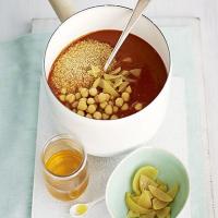 Spiced chickpea soup image