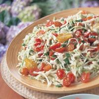 Cabbage and Tomato Slaw with Sherry-Mustard Viniagrette_image