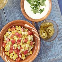 Crunchy corn & pepper salsa image