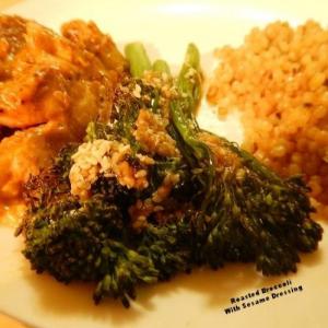 Roasted Broccoli with Sesame Dressing_image