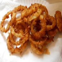 Old Fashioned Fried Onion Rings image