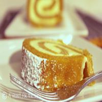 Classic Pumpkin Roll with Orange Cream Cheese Filling Recipe - (4.4/5) image