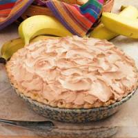 Banana Meringue Pie image