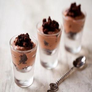 Chocolate Mousse Brownie Shots_image