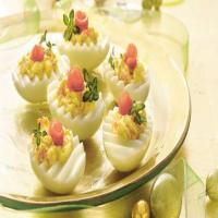 Stuffed Eggs with Smoked Salmon and Herb Cheese image