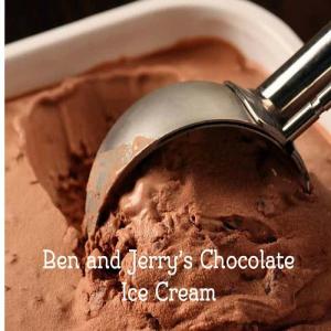 Ben & Jerry's Chocolate Ice Cream_image