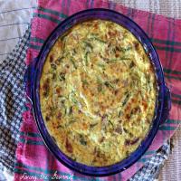 Lightened Up - Crustless Cottage Cheese Quiche_image
