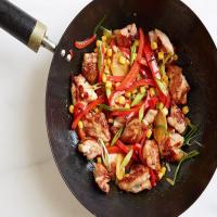 Chicken, Pepper and Corn Stir-Fry image