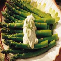 Steamed Asparagus with Tarragon Mayonnaise_image