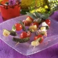Ham and Cheese Skewers with Crunchy Maille® Cornichons_image