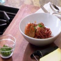 Red Wine Spaghetti with Meatballs_image