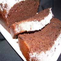 Luscious Low Fat Chocolate Pound Cake_image