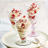 Raspberry fool with whisky & toasted oats image