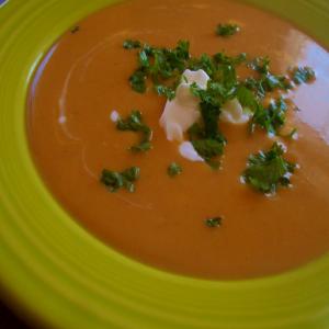 Curried Sweet Potato Bisque image