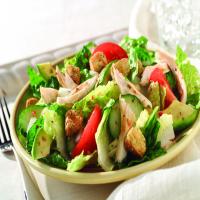 Roasted Red Pepper Chicken and Avocado Salad image