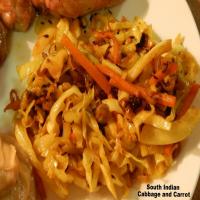 South Indian Cabbage and Carrot image