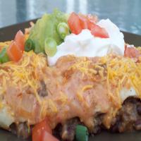 Cheesy Beef and Bean Enchiladas_image