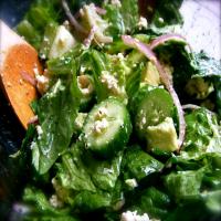 Greek Salad With Avocado_image
