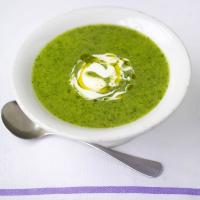 Summer pea and watercress soup_image